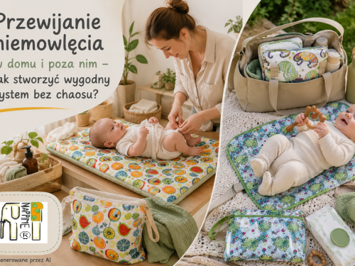 Przewijanie niemowlęcia w domu i poza nim – jak stworzyć wygodny system bez chaosu?